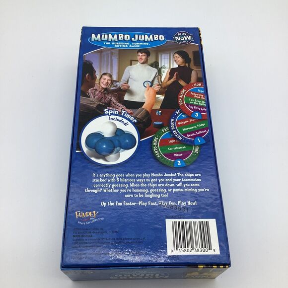 Mumbo Jumbo Guessing Humming Acting Game Fundex Games 2007 - Picture 2 of 6